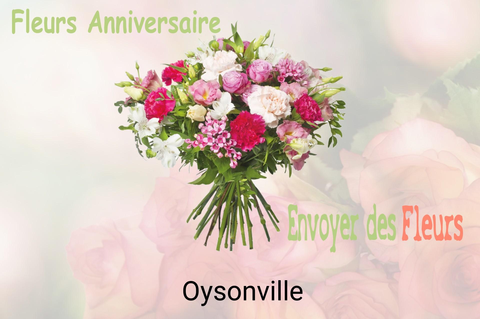 Bouquet de fleurs d’anniversaire livré à Oysonville
